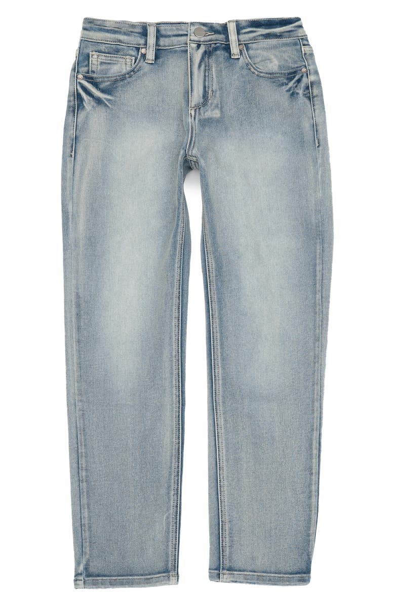 Joe's Jeans Kids' Rebel Relaxed Straight Leg Jeans, Main, color, Light Wash