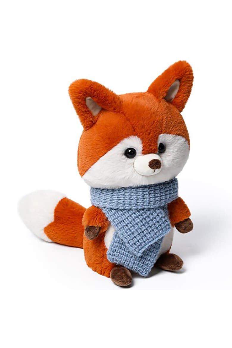 Mini Scarf Fox 9.8in Plush, Alternate, color, Multicolored