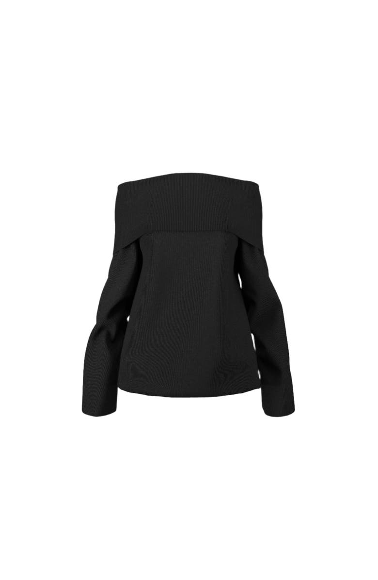 Blvck Paris Blvck Off Shoulder Top, Main, color, 