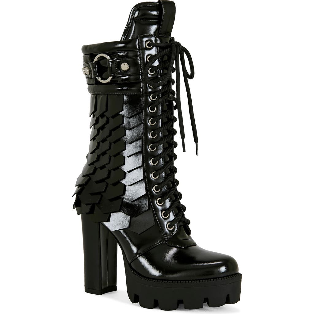 Azalea Wang Gernot Platform Bootie In Black