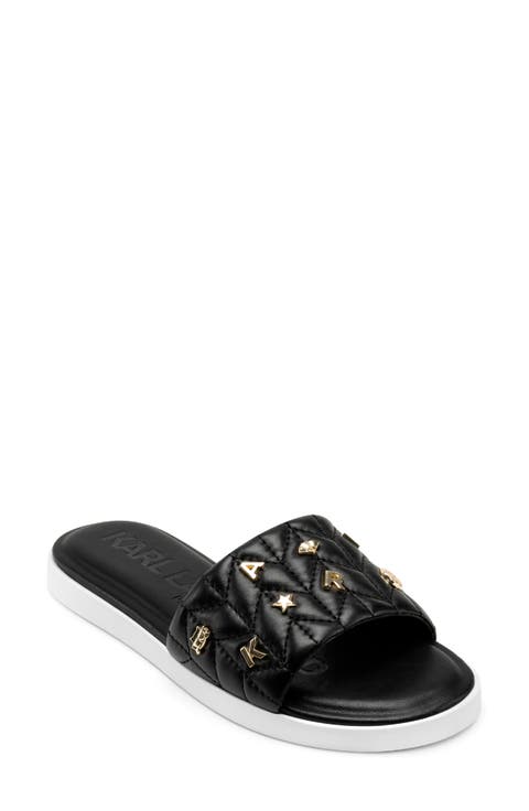 Carenza Studs Slide Sandal (Women)