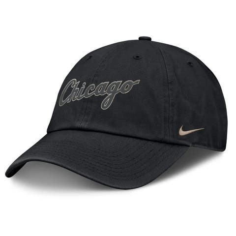 Men's Nike Black Chicago White Sox Camo Pack Club Adjustable Hat