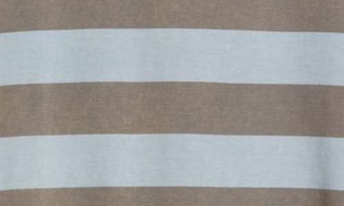 Shop Hugo Boss Hugo Dockoe Stripe Cotton T-shirt In Open Blue