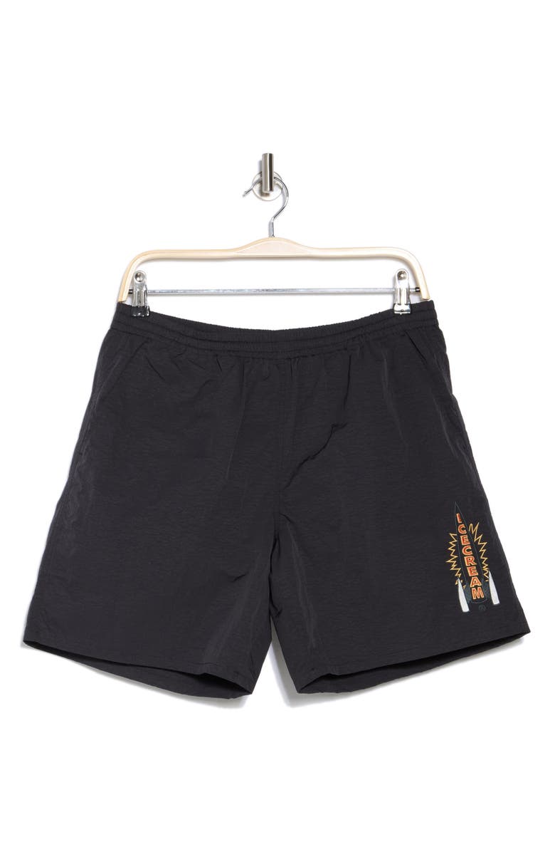 ICECREAM Peace Nylon Shorts, Alternate, color,