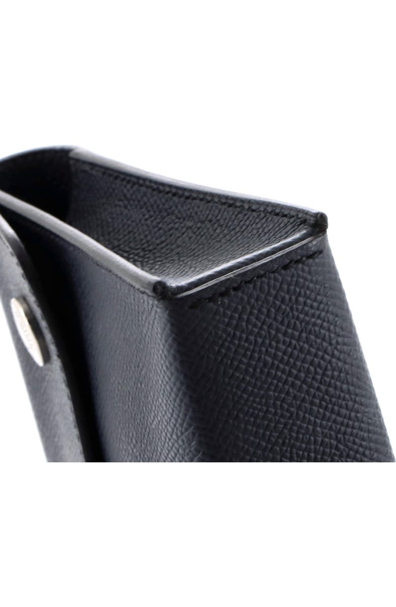 Pre-Owned Hermes Double Snap Pochette Crossbody Epsom, Alternate, color, Bleu Indigo