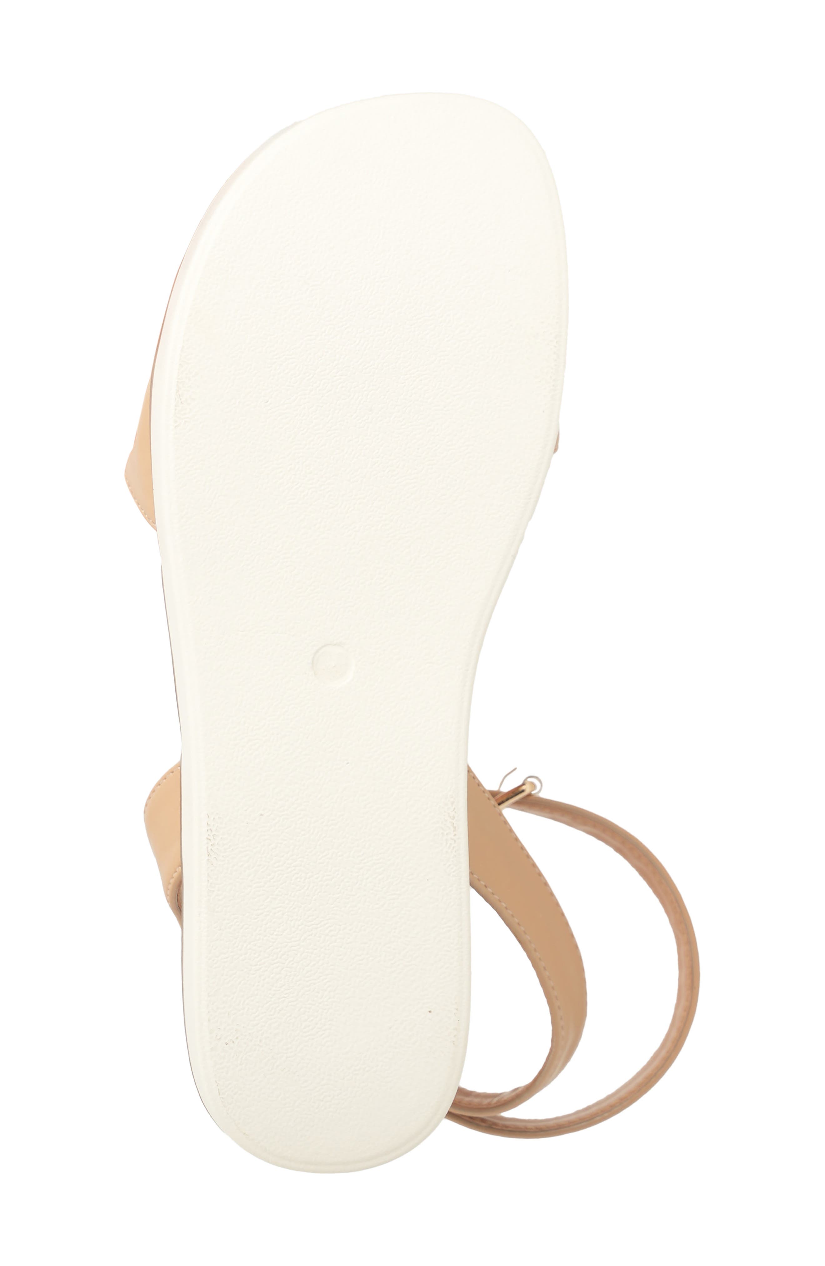 Charli Ankle Strap Platform Sandal, Alternate, color, TAN