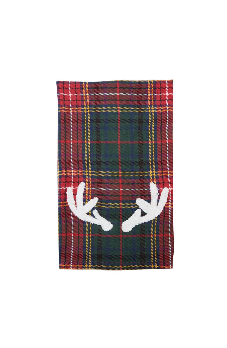 C&F Home Green Lennox Antlers Towel, Alternate, color, Green