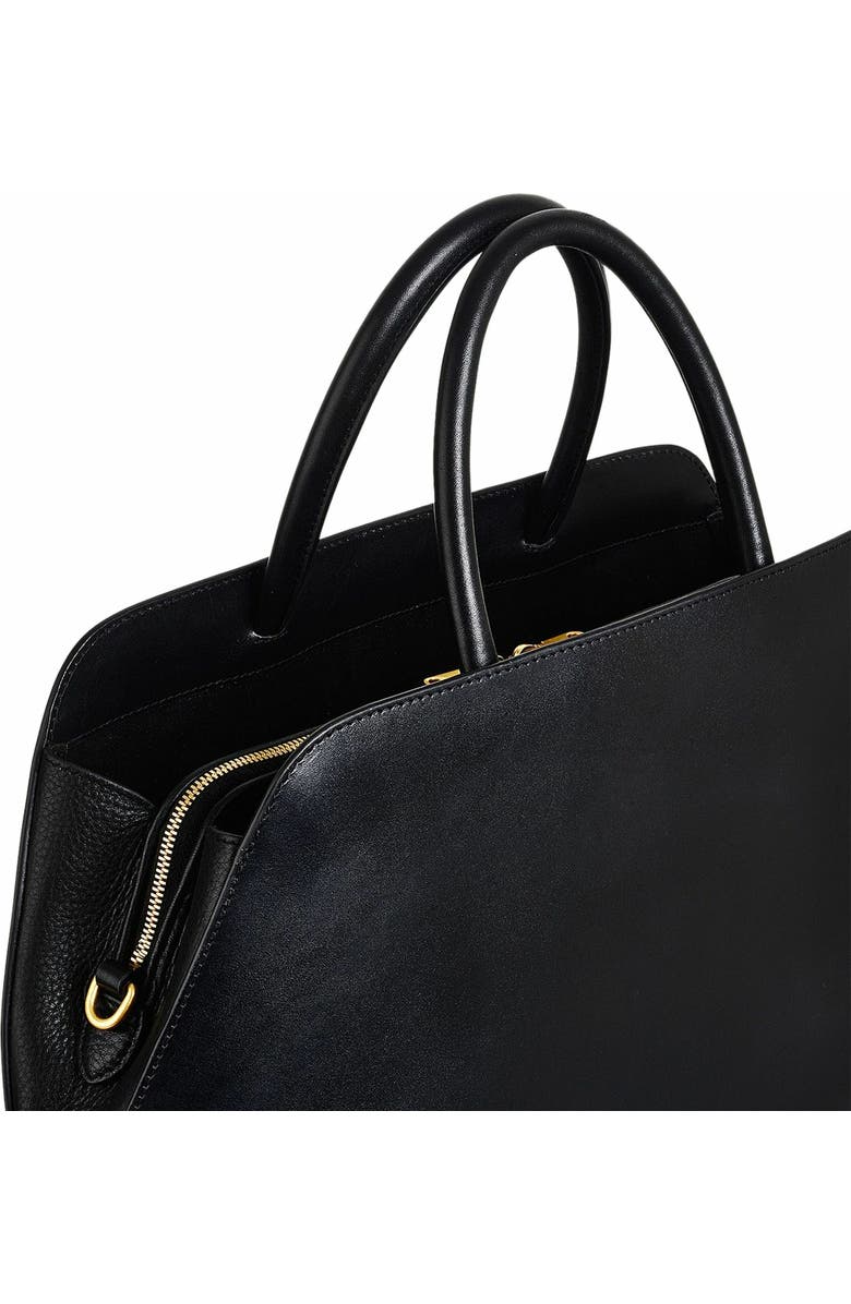 Radley Liverpool Street Medium Ziptop Satchel Bag, Alternate, color, Black