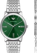 Emporio Armani Minimalist Bracelet Watch Set, 42mm