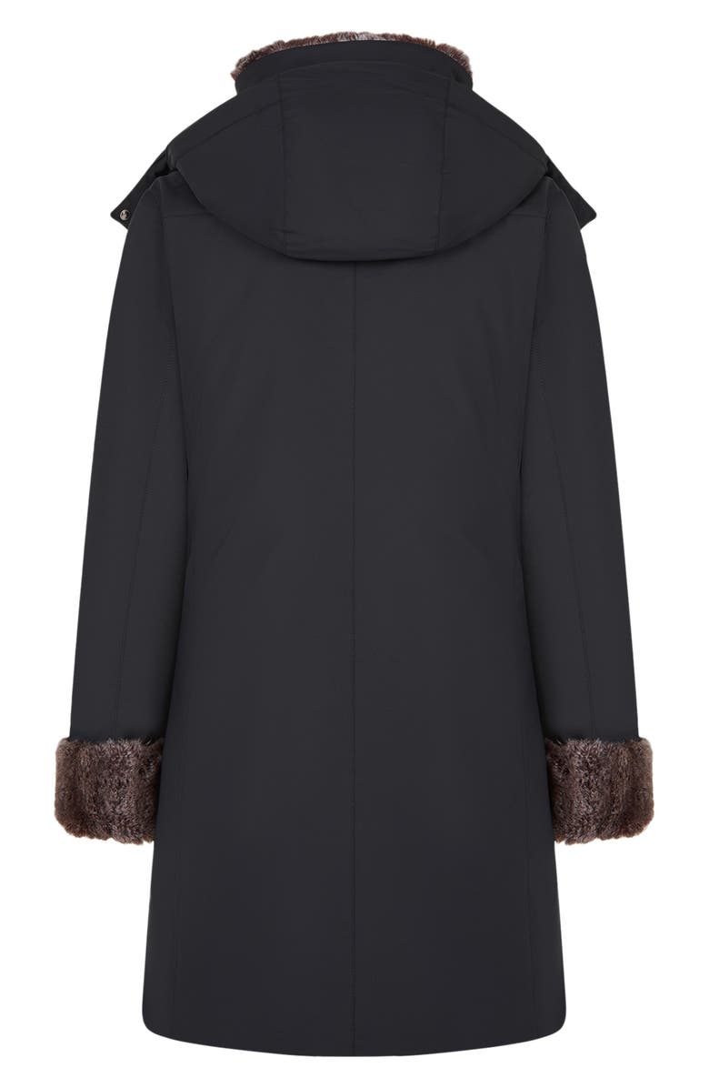 Save The Duck Samantah Faux Fur Water Repellent Hooded Parka, Alternate, color, 
