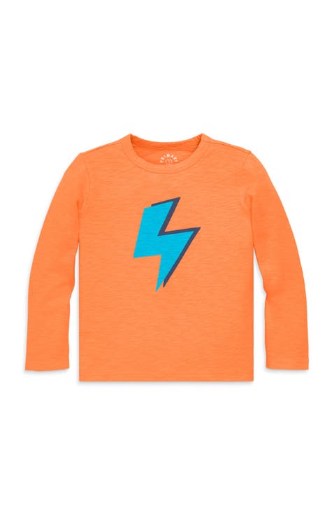 Kids Long Sleeve Bolt Tee