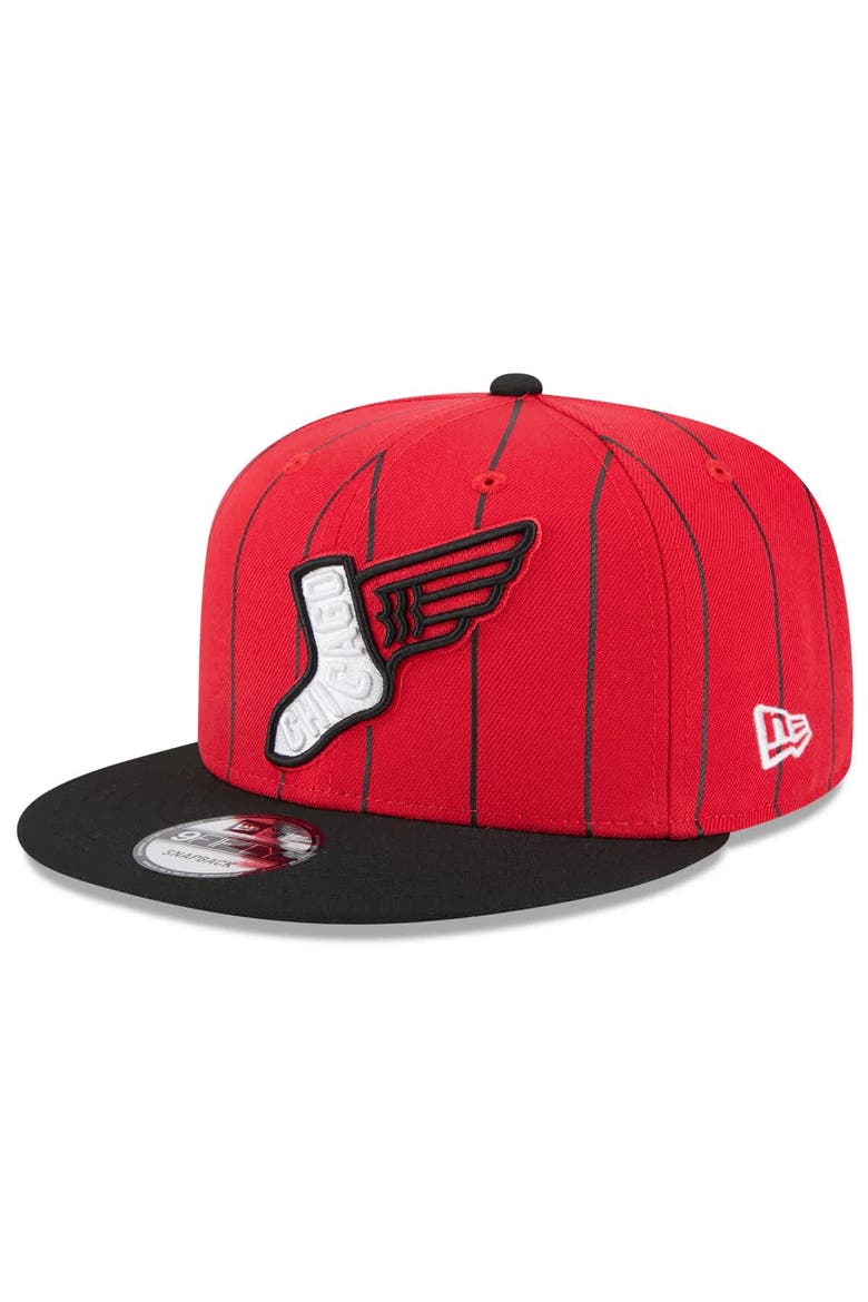 Men's New Era Red/Black Chicago White Sox 2025 City Connect 9FIFTY Snapback Hat, Main, color, Red