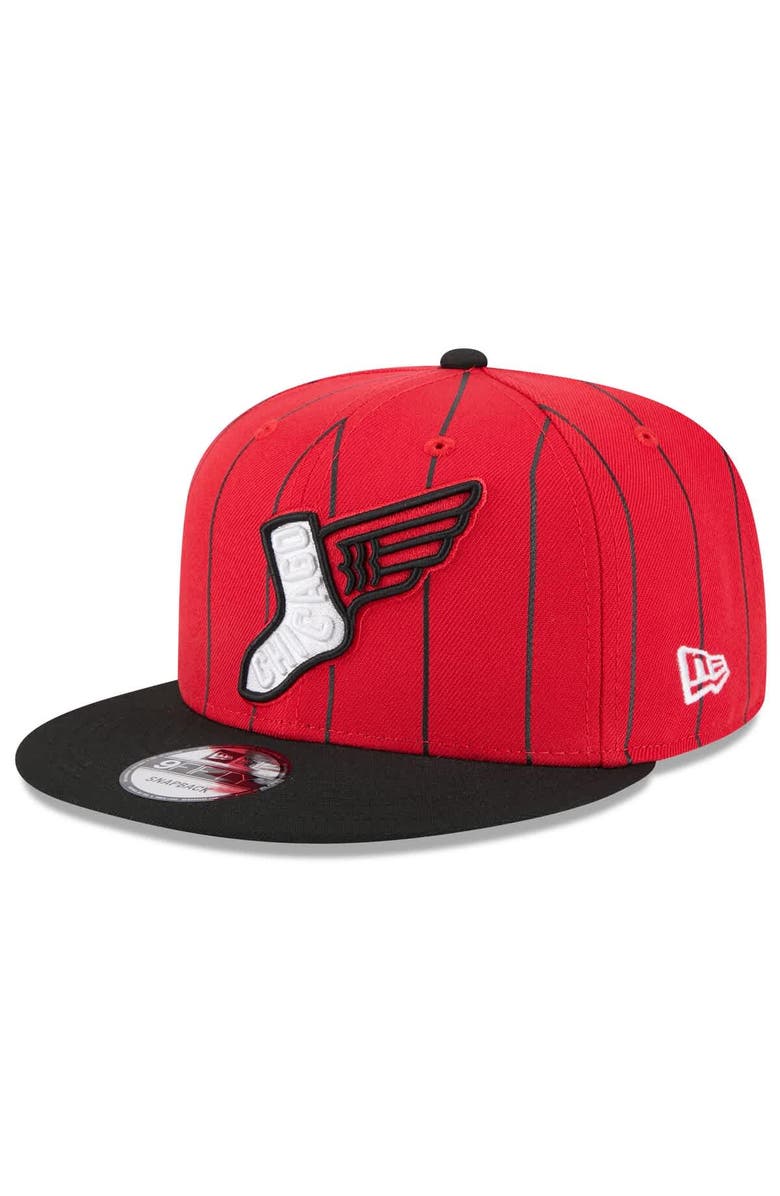 New Era Men's New Era Red/Black Chicago White Sox 2025 City Connect 9FIFTY Snapback Hat, Main, color, Red