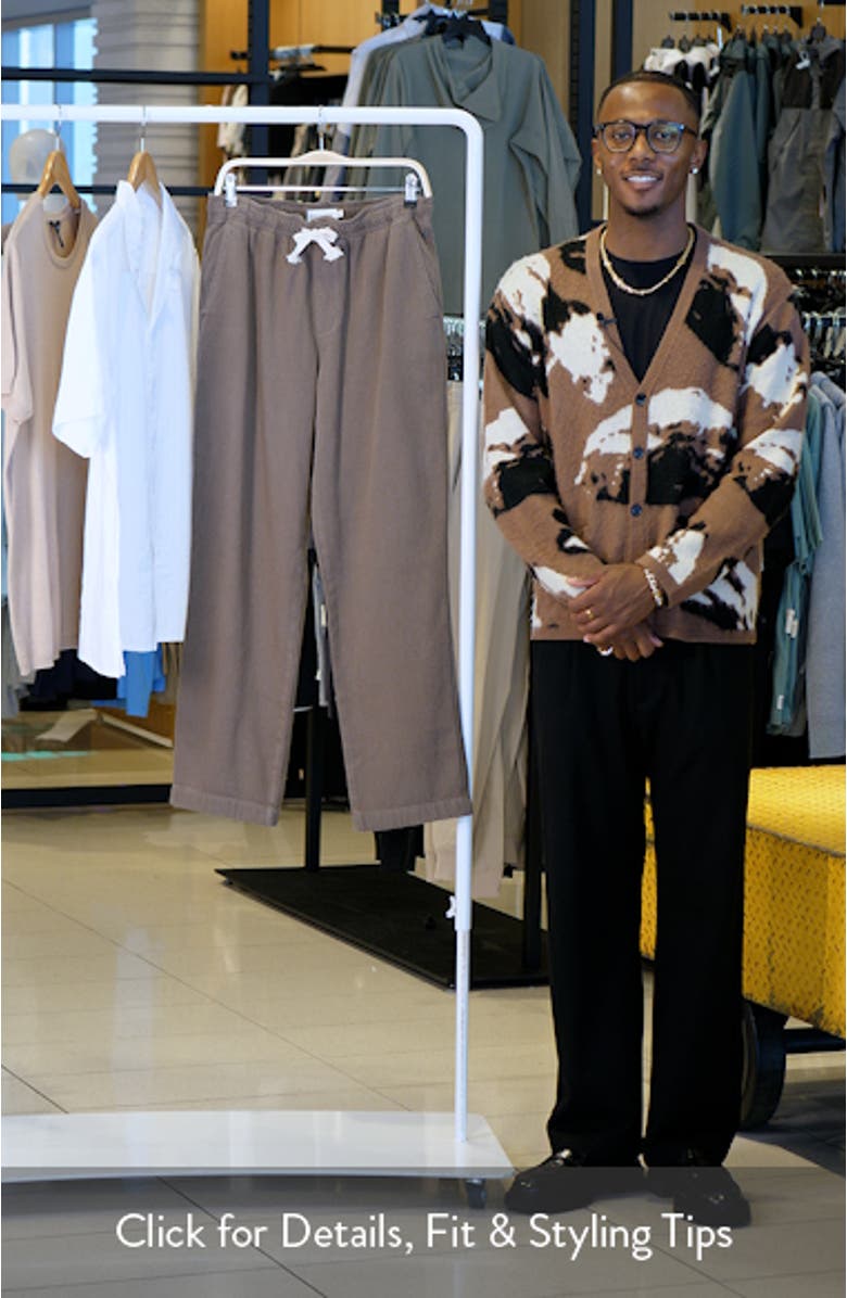 Textured Terry Travel Pants, sales video thumbnail