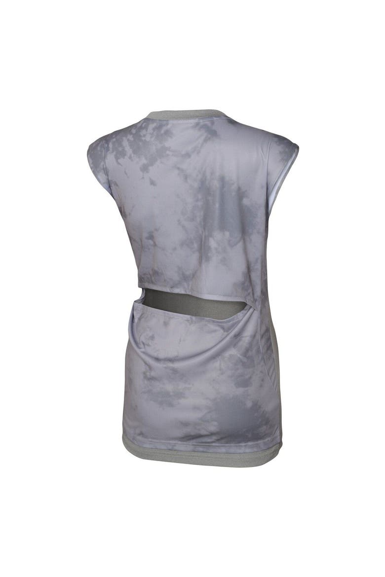 Women's Gray Miami Dolphins No Sweat Tank Top, Alternate, color, Gray