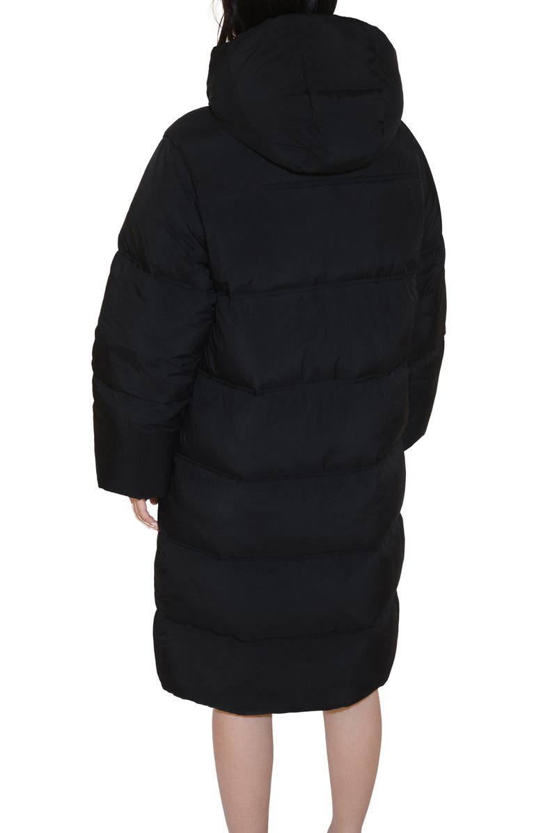 MANGO Quilted Hooded Coat, Alternate, color,