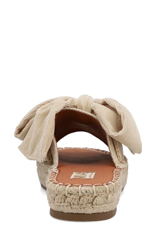 Mia Danielle Platform Sandal In Natural