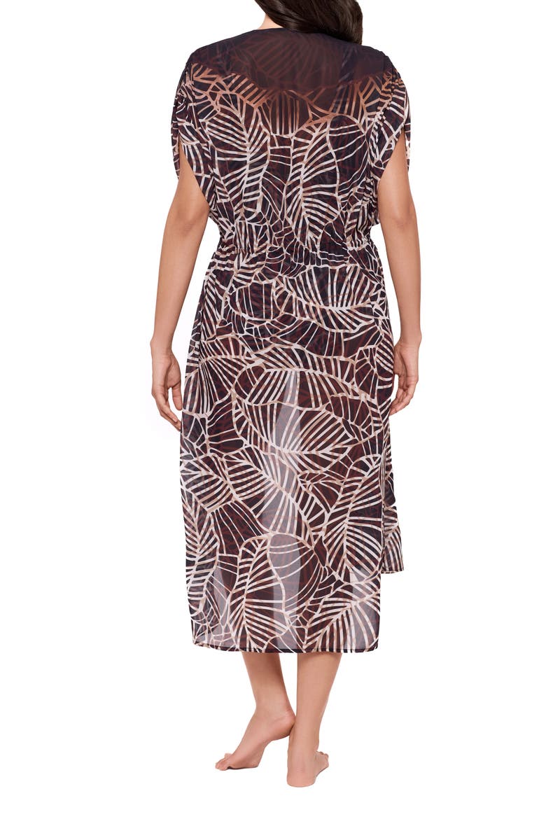 Lets Be Fronds Cover-Up, Alternate, color, BLACK/MULTI