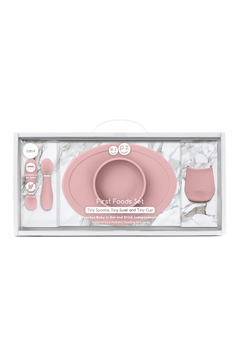 First Foods Set, Alternate, color, BLUSH
