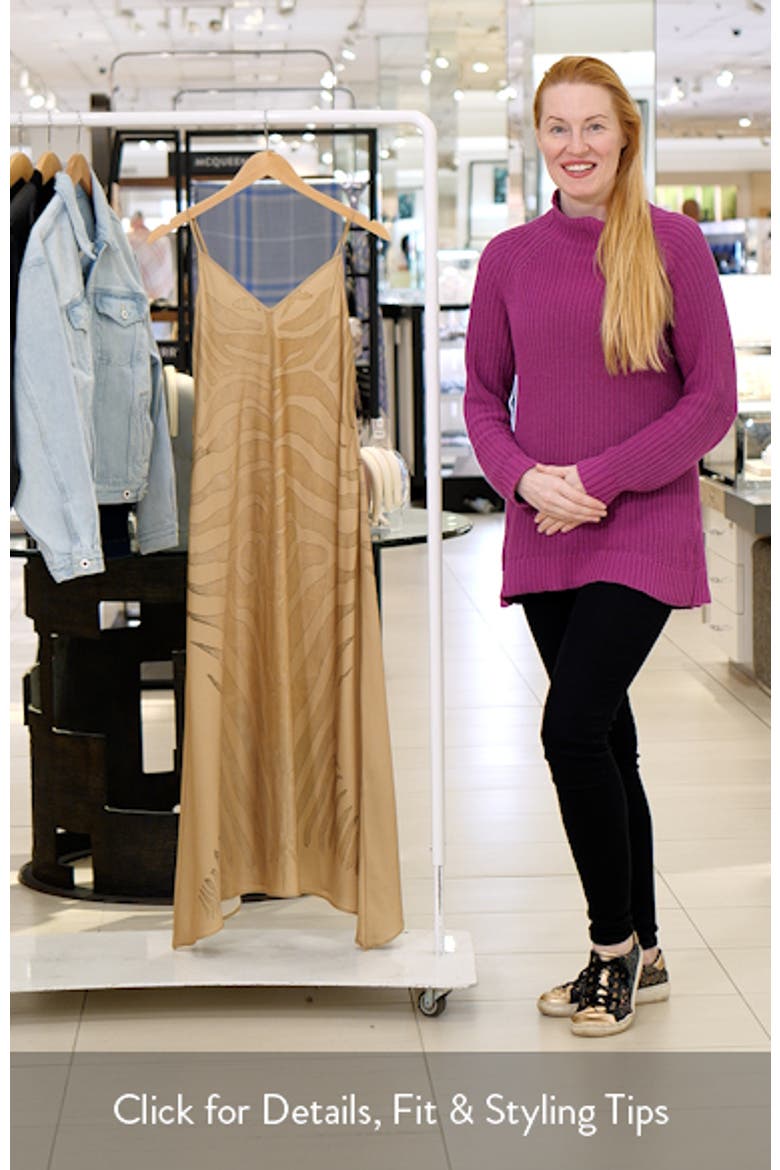 Leona Handkerchief Hem Maxi Slipdress video