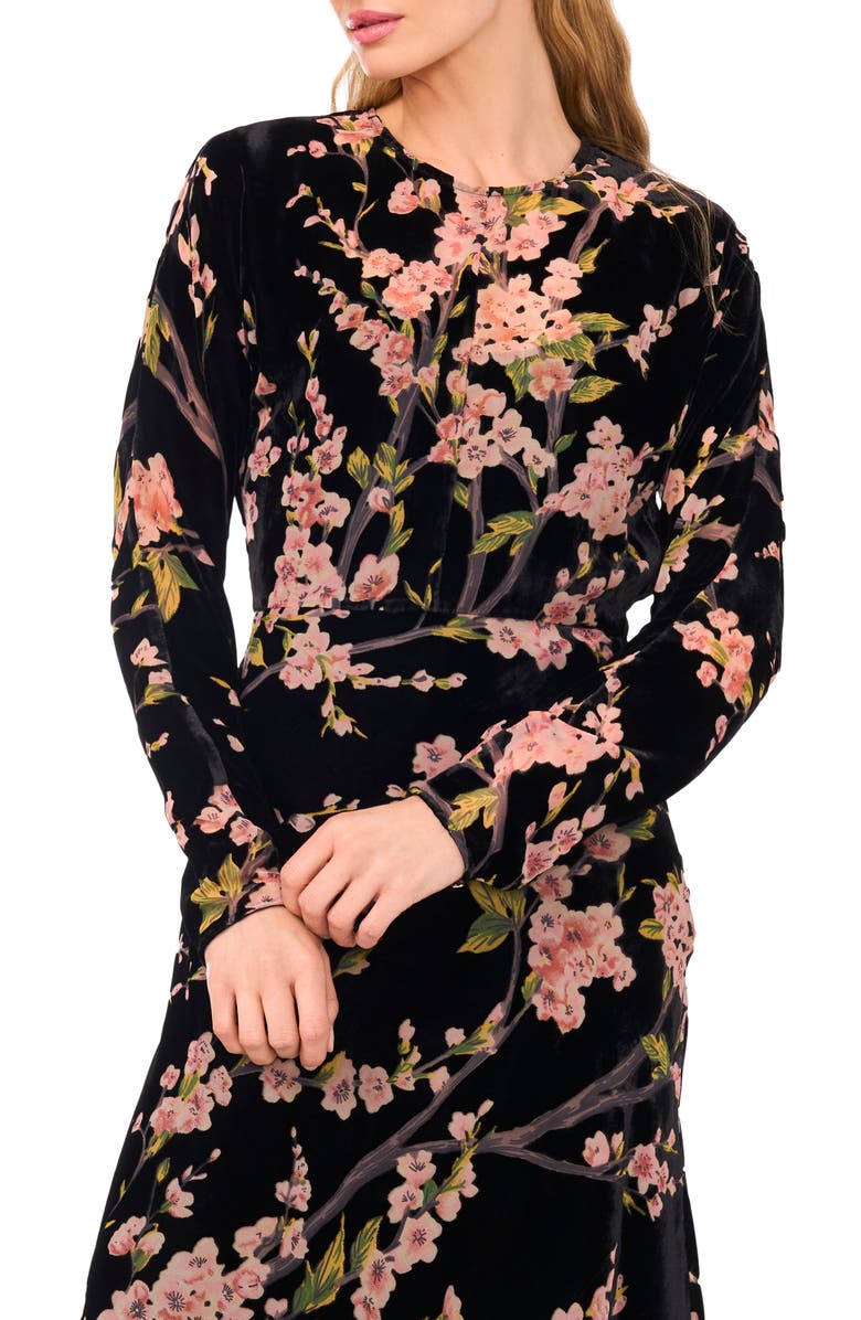Ted Baker Romy Floral Long Sleeve Dress, Alternate, color,