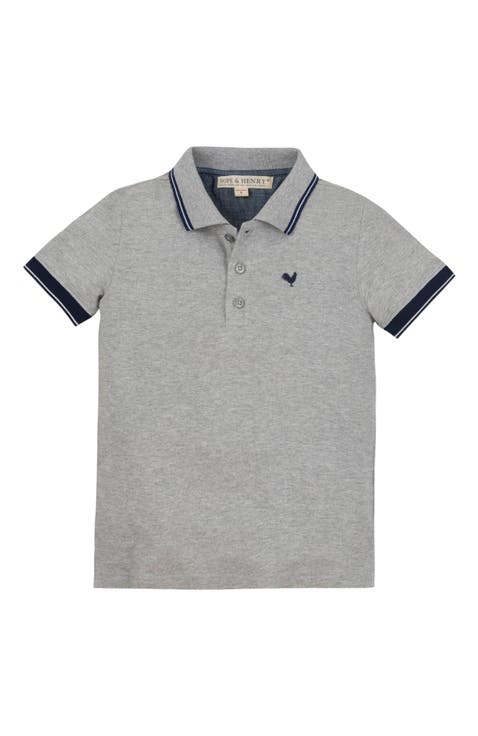 Baby Boys' Organic Pique Polo, Infant