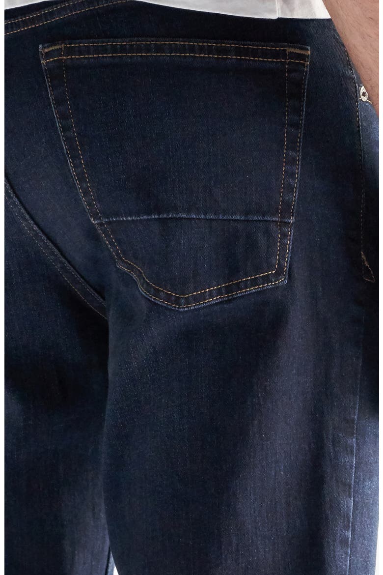 Slim-Straight Fit Performance Stretch Jeans, Alternate, color, LINCOLN