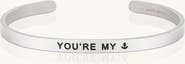 Mantra You're My Anchor (Navy-Marine Corps Relief Society) bracelet