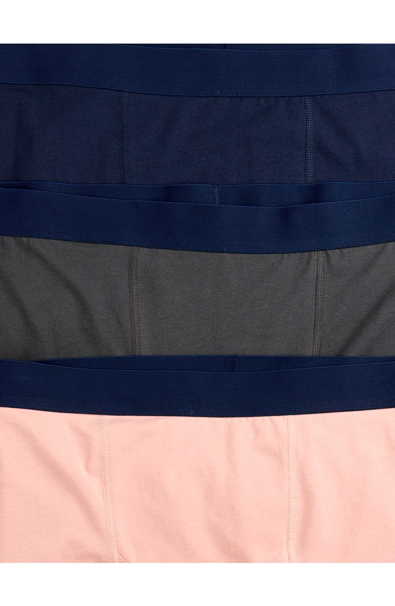 Harbor Bay by DXL Big & Tall 3-pk Active Stretch 4 Inch Boxer Briefs V3, Alternate, color, Multi