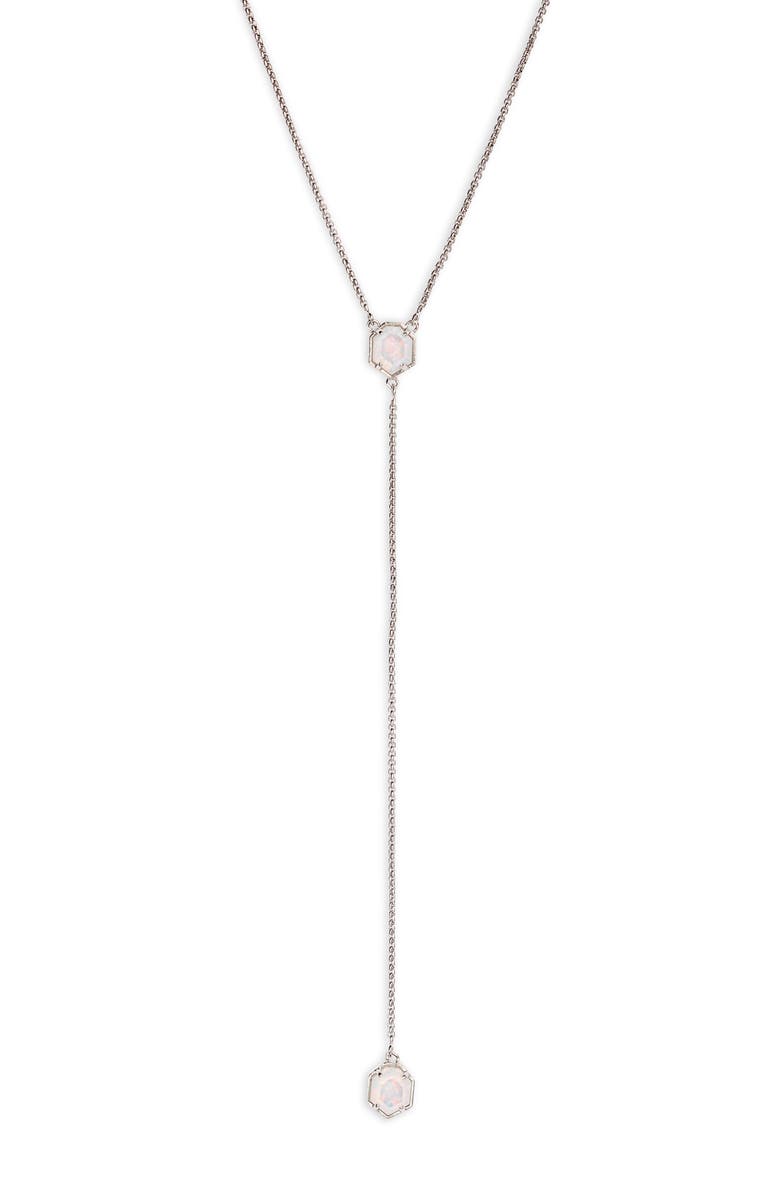 Kendra Scott Tomon Y-Necklace, Alternate, color, 