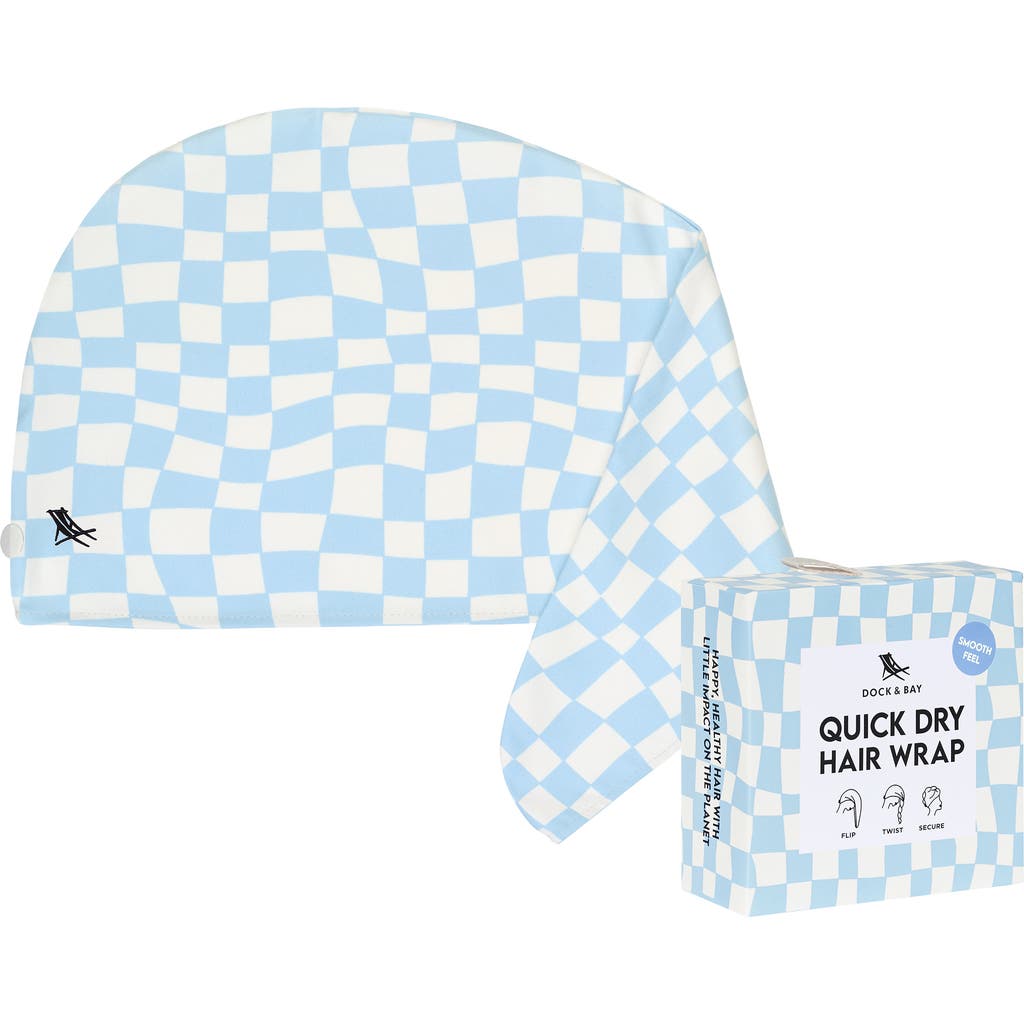 Dock & Bay Hair Wrap In Blue