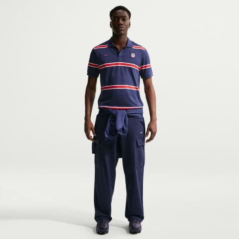Men's Nike Navy USMNT Dri-FIT Polo