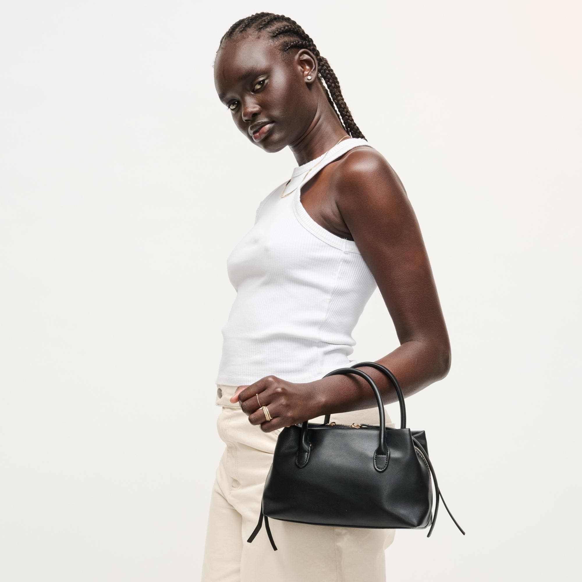 URBAN EXPRESSIONS HANDBAGS Logan Crossbody, Alternate, color, Black