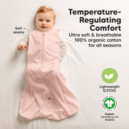 Keababies 2-pack Snooze Sleep Sacks In Mist Rose