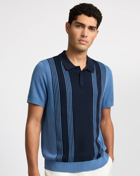 Cotton Knit Short Sleeve Polo