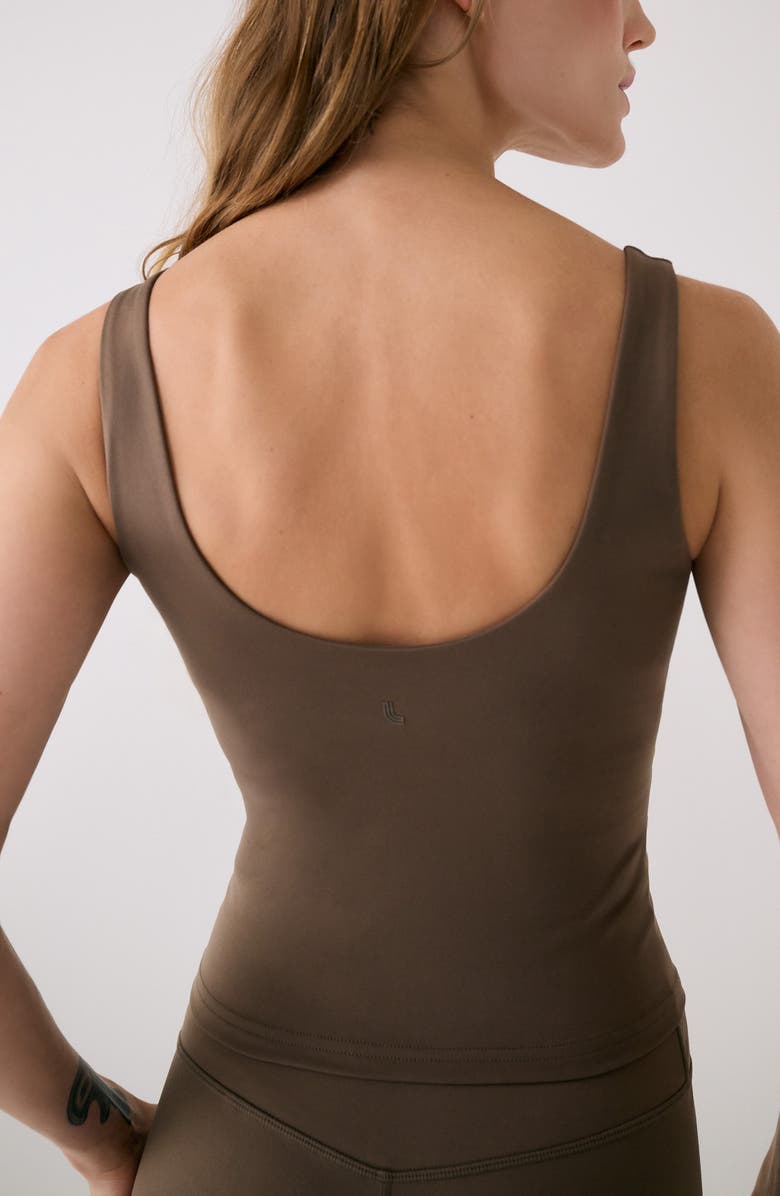 Lole Serene Support Tank, Alternate, color, Mocha