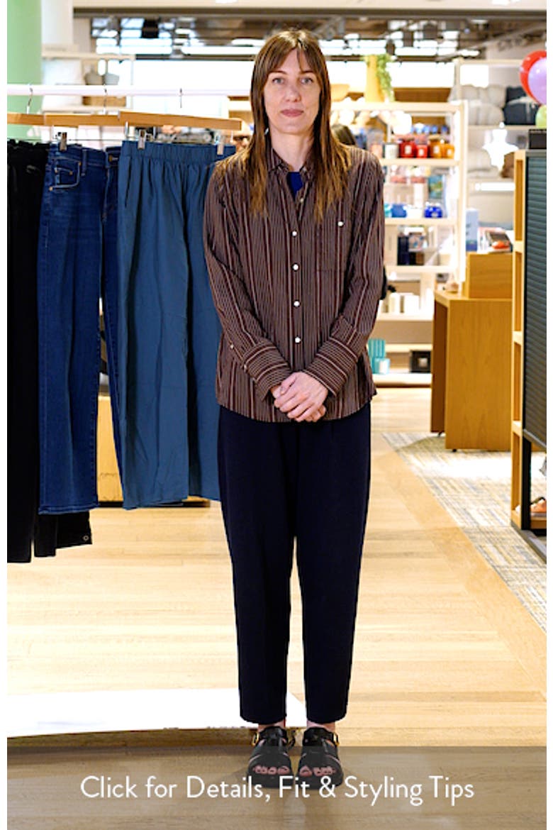 Beck Striped Button-Front Shirt video