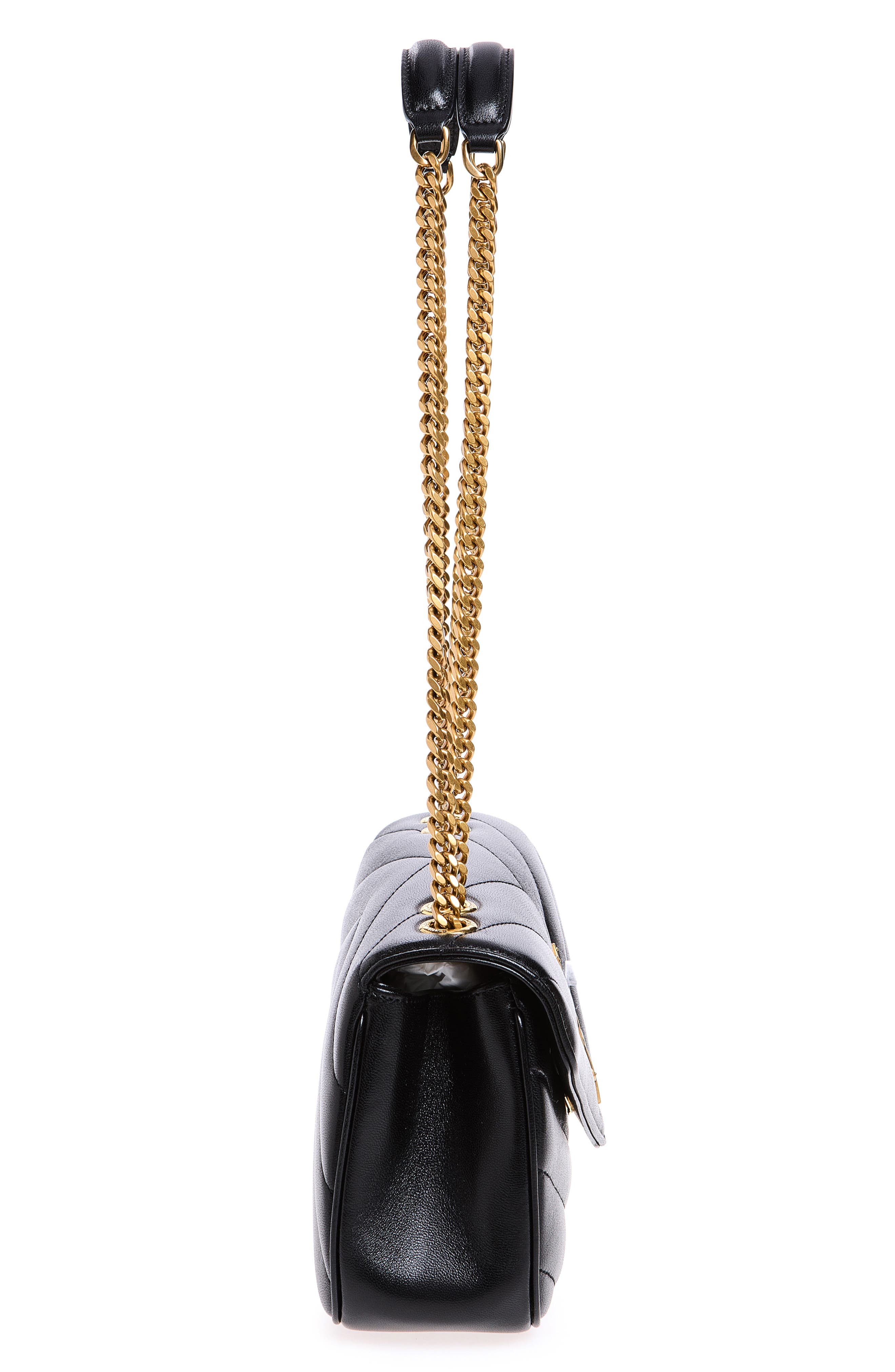 Saint Laurent Small Loulou Quilted Leather Shoulder Bag, Alternate, color, 