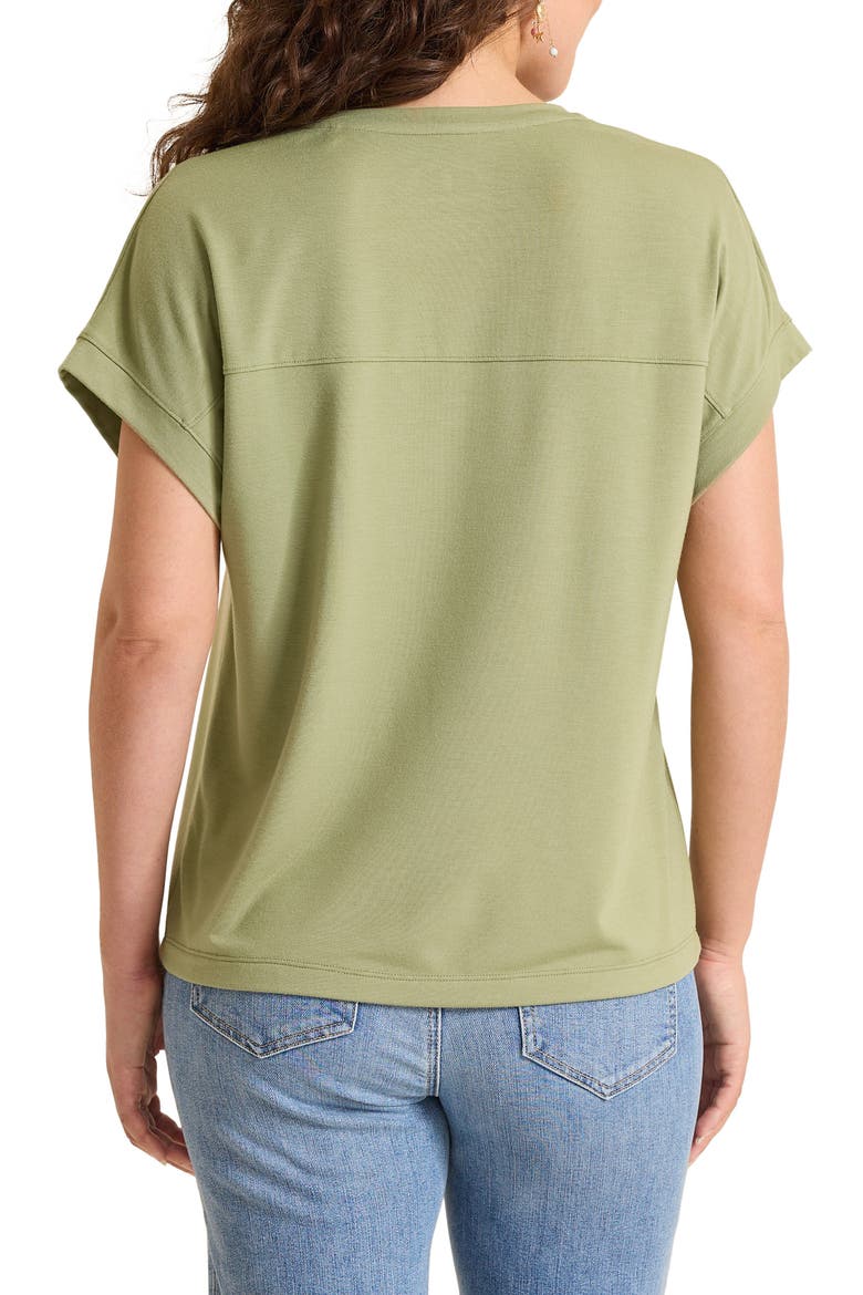 Kauai V-Neck T-Shirt, Alternate, color, DUSTY THYME
