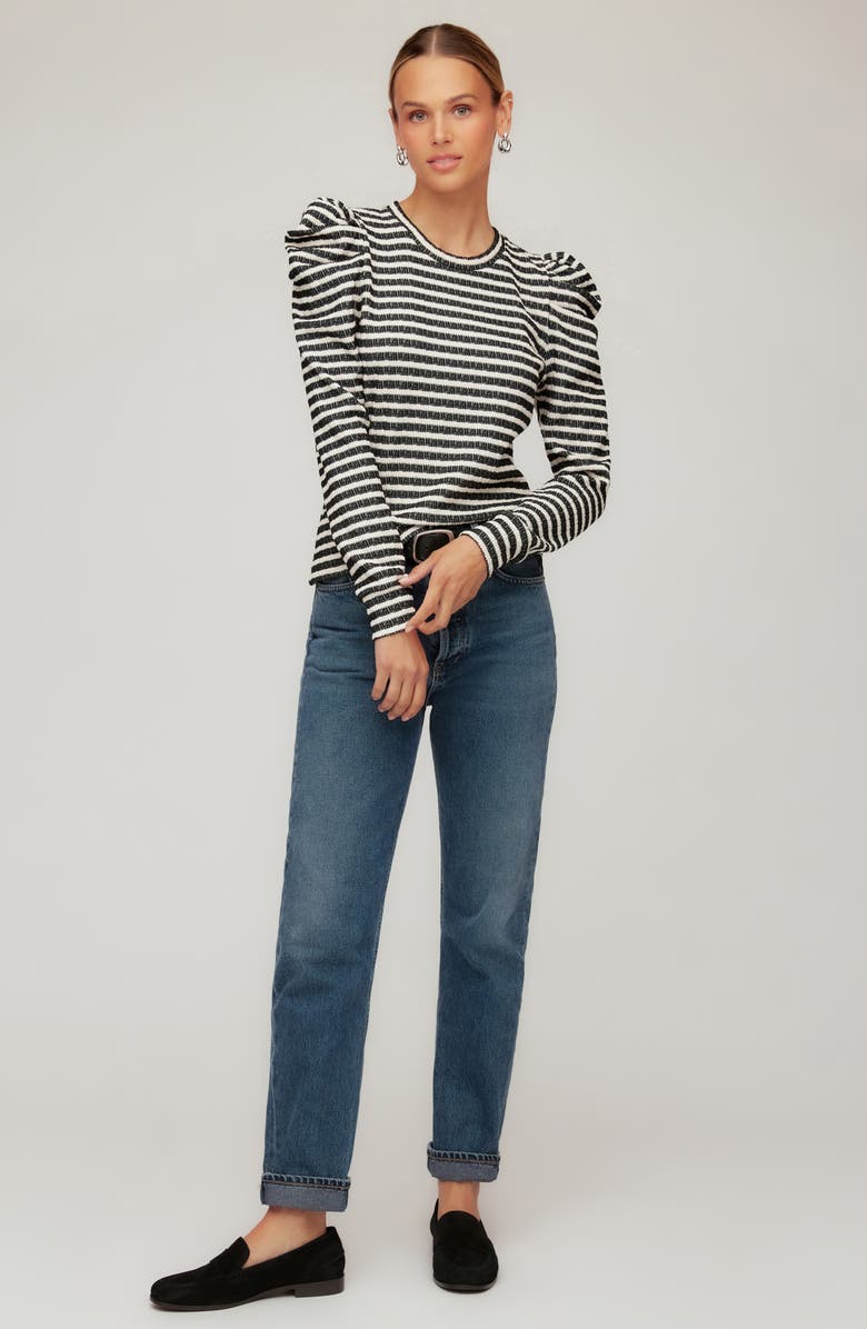 FIFTEEN TWENTY Leila Puff Shoulder Shirt, Alternate, color, Stripe