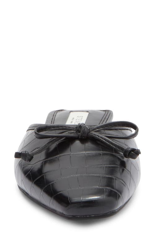 Steven New York Calandra Mule In Black