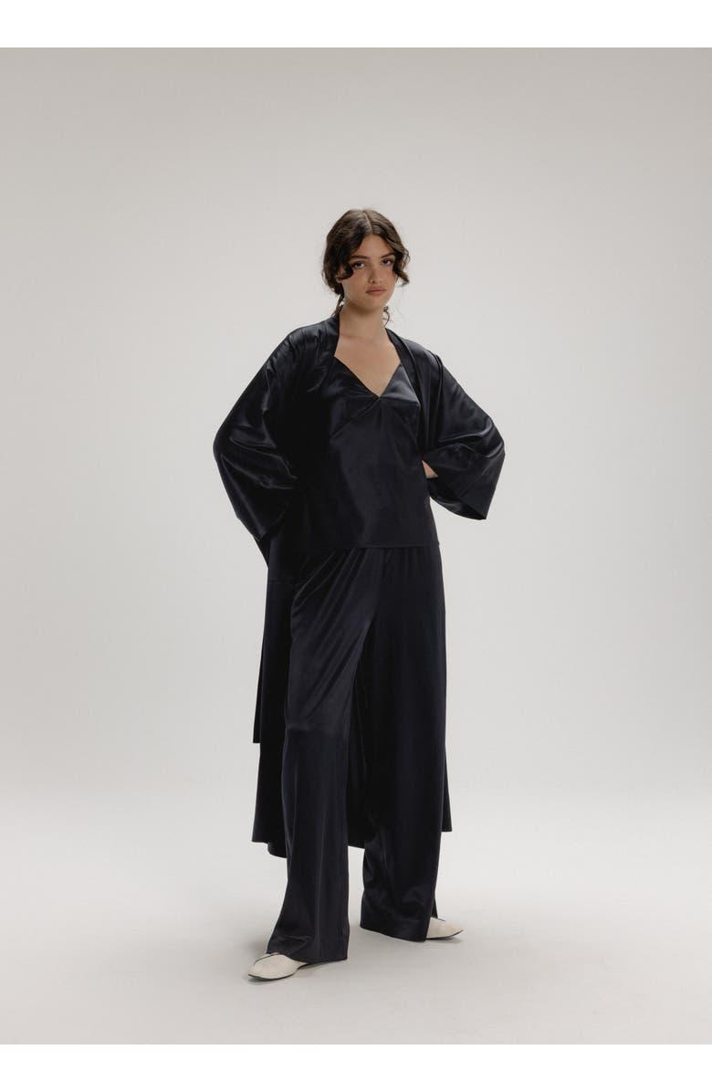 Alas Silk Kimono Robe, Main, color,