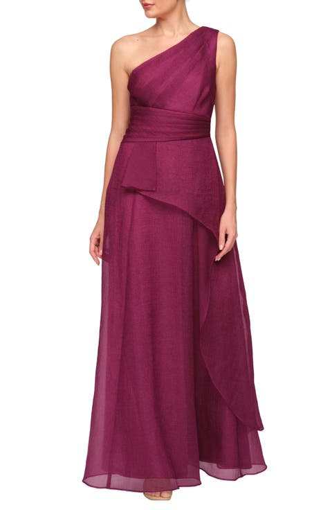 Seraphina One-Shoulder Organza Gown