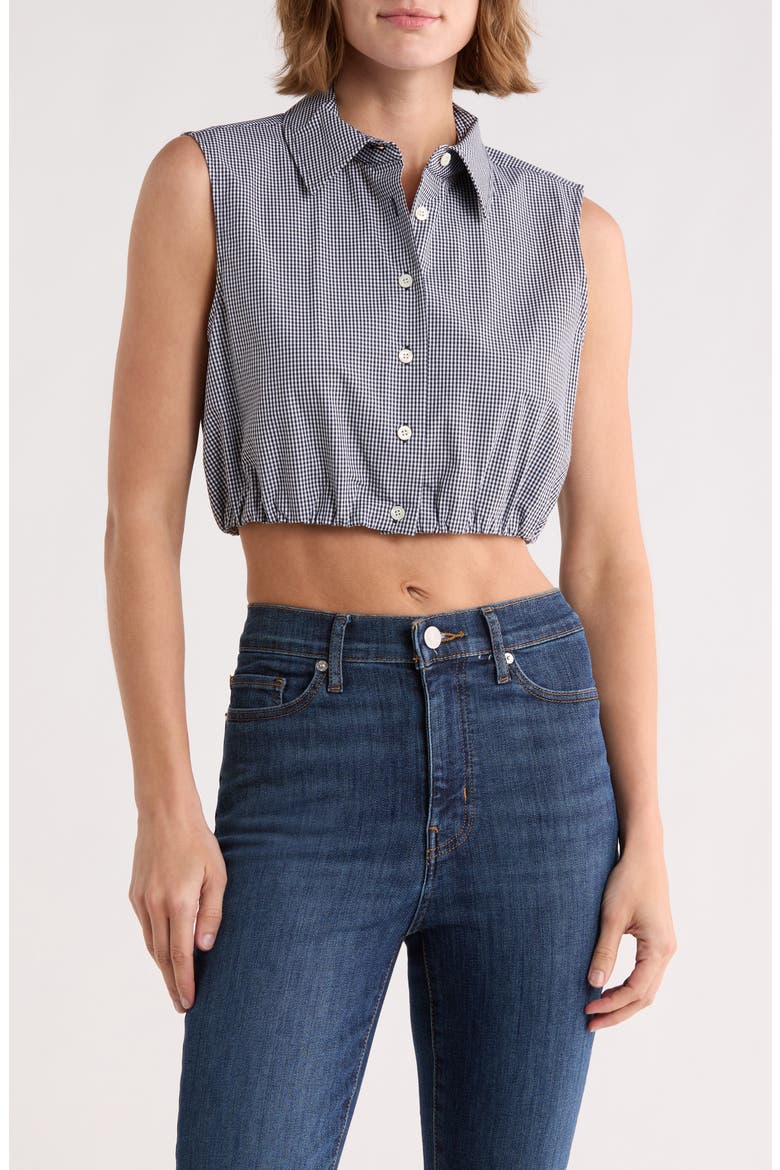 The Check Top, Main, color, NAVY MULTI