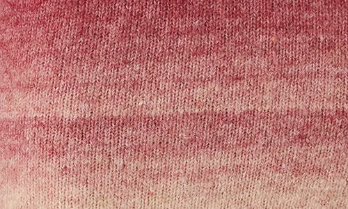 Steve Madden Karmen Ombré Stripe Knit Skirt In Multi