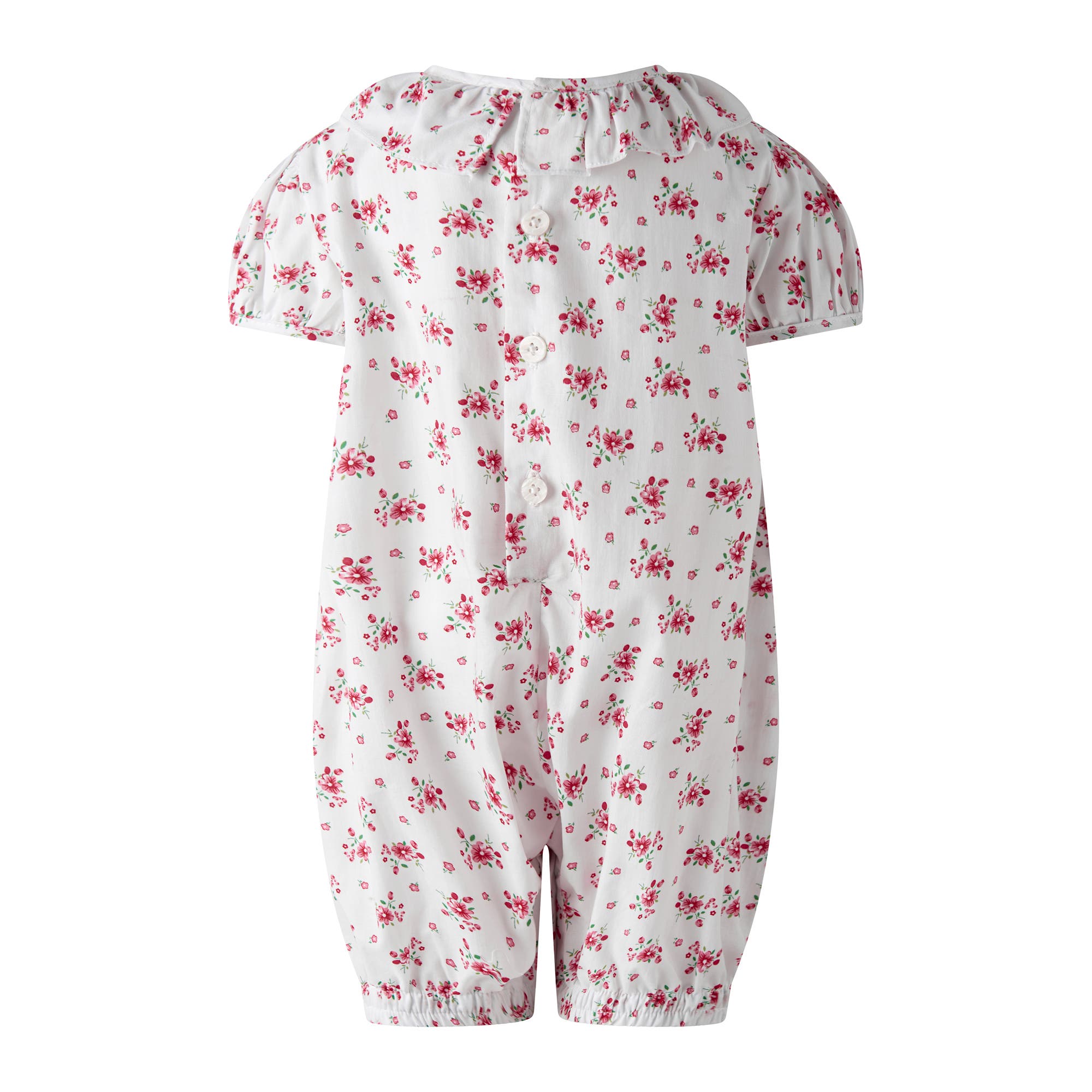 Rachel Riley Floral Heart Applique Bubble | Nordstrom