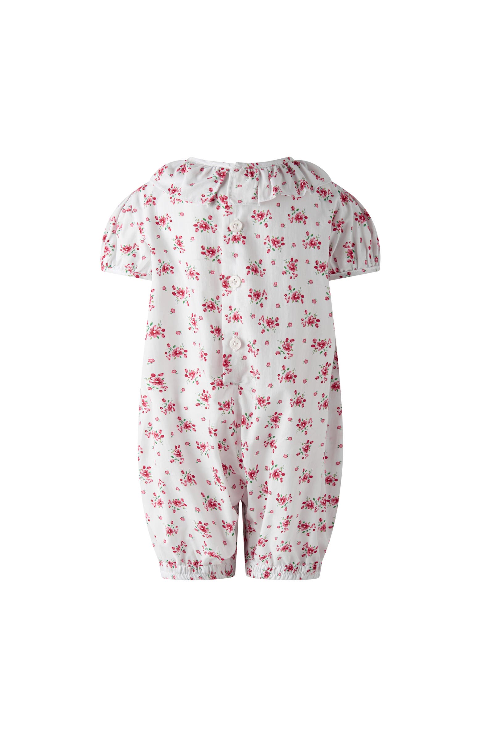 Rachel Riley Floral Heart Applique Bubble | Nordstrom