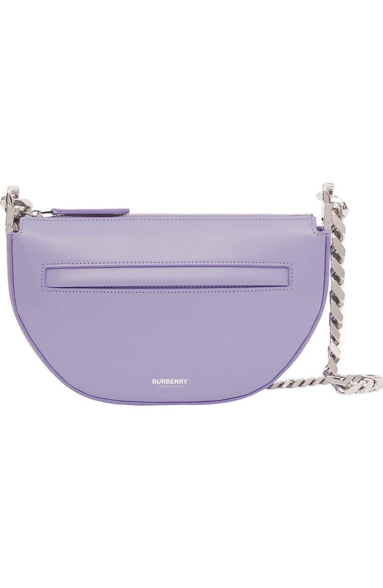 Burberry Mini Olympia Leather Shoulder Bag, Alternate, color,