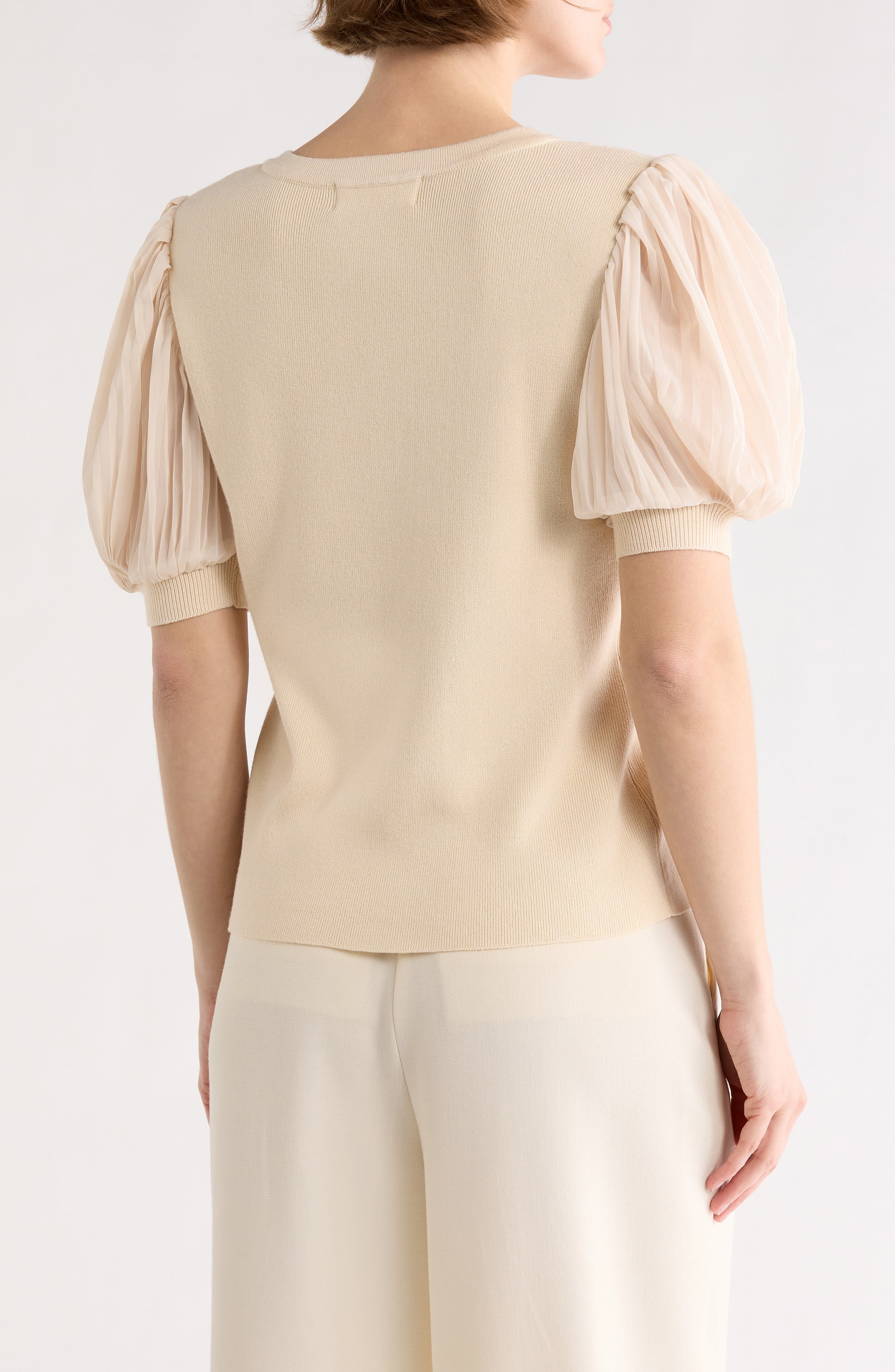 Asta Puff Sleeve Sweater - image 2