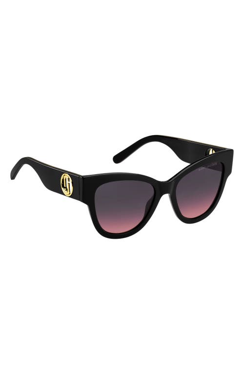 Marc Jacobs Cut-out Logo Acetate Cat-eye Sunglasses